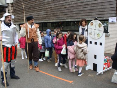 Don Quijote y Sancho Panza también se pasaron por la escuela Schnapper
