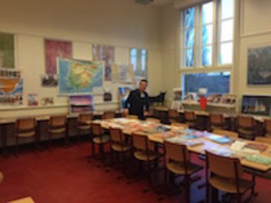 Segunda foto de la reunión de padres llamada ouderavond en neerlandés