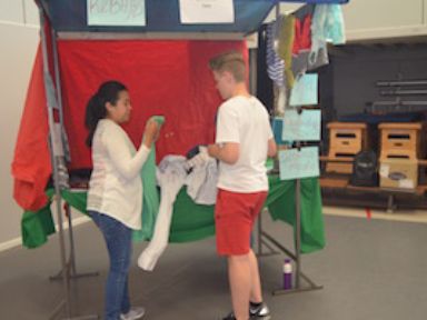 Alumnos en el Taldorp 1