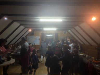 merienda en centro gallego