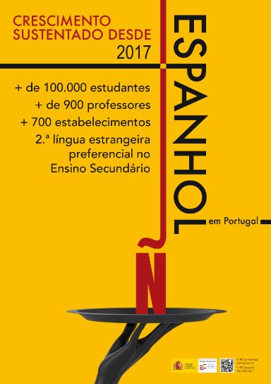cartel bandeja ñ en portugués