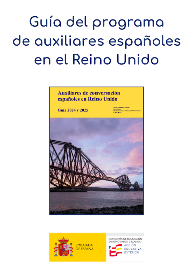 guía programa auxiliares españoles reino unido