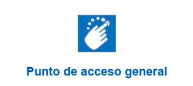 Punto de acceso general, ir a la página del punto de acceso general
