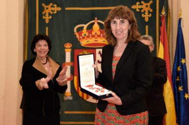 Imagen de la ceremonia de entrega de condecoraciones de la Orden Civil de Alfonso X el Sabio