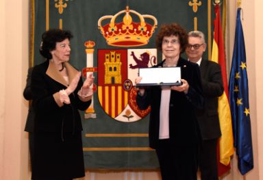 Imagen de la ceremonia de entrega de condecoraciones de la Orden Civil de Alfonso X el Sabio