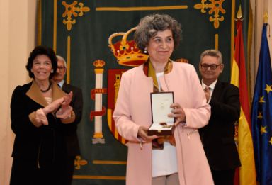 Imagen de la ceremonia de entrega de condecoraciones de la Orden Civil de Alfonso X el Sabio