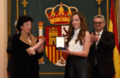 Imagen de la ceremonia de entrega de condecoraciones de la Orden Civil de Alfonso X el Sabio