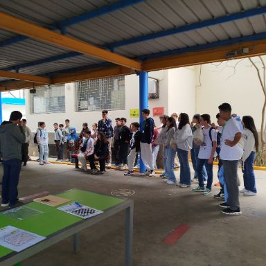 Realización de la prueba por equipos