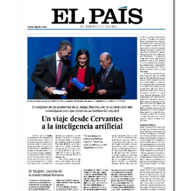 Artículo El País Diciembre 2019