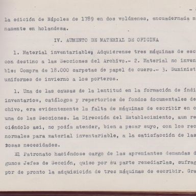 Memoria del Patronato del Archivo Histórico Nacional. ACME, Archivos y bibliotecas, L-1741/bis, p.8