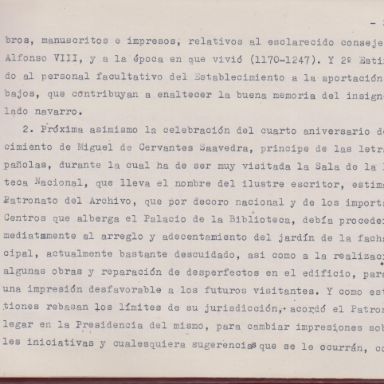 Memoria del Patronato del Archivo Histórico Nacional. ACME, Archivos y bibliotecas, L-1741/bis, p.20