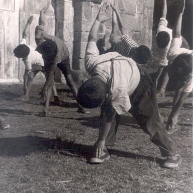 Misión Cultural en Viana do Bolo (Ourense). ACME. Comisaría de Extensión Cultural. Signatura 79311_s13_f0010. Año ¿1958?. Fotógrafo: Eugenio Picazas