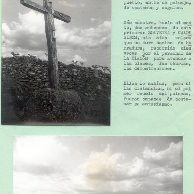 Misión Cultural en Viana do Bolo (Ourense). ACME. Promoción Educativa. Comisaría de Extensión Cultural. Signatura 079295_s01_f0003-0004