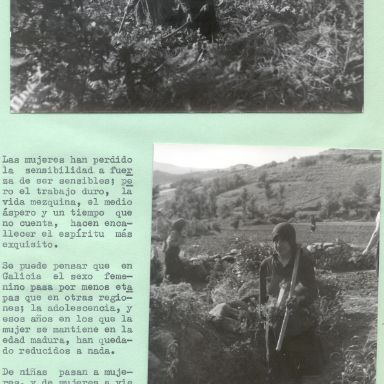 Misión Cultural en Viana do Bolo (Ourense). ACME. Promoción Educativa. Comisaría de Extensión Cultural. Signatura 079295_s01_f0007-0008