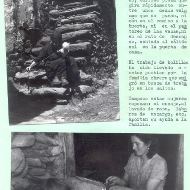 Misión Cultural en Viana do Bolo (Ourense). ACME. Promoción Educativa. Comisaría de Extensión Cultural. Signatura 079295_s01_f0009-0010