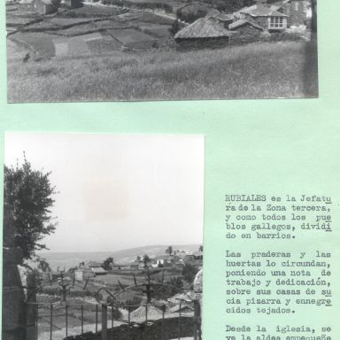 Misión Cultural en Viana do Bolo (Ourense). ACME. Promoción Educativa. Comisaría de Extensión Cultural. Signatura 079295_s01_f0015-0016