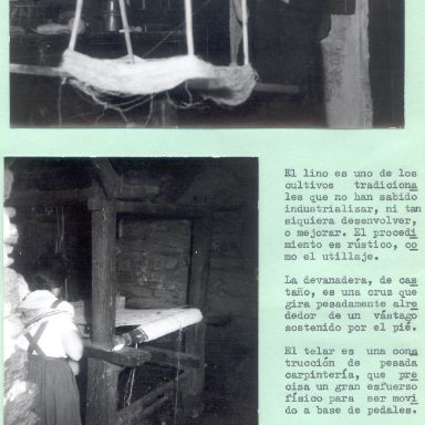 Misión Cultural en Viana do Bolo (Ourense). ACME. Promoción Educativa. Comisaría de Extensión Cultural. Signatura 079295_s01_f0023-0024