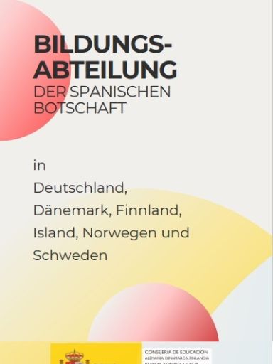 Broschüre Bildungsabteilung der spanischen Botschaft (auf Deutsch)