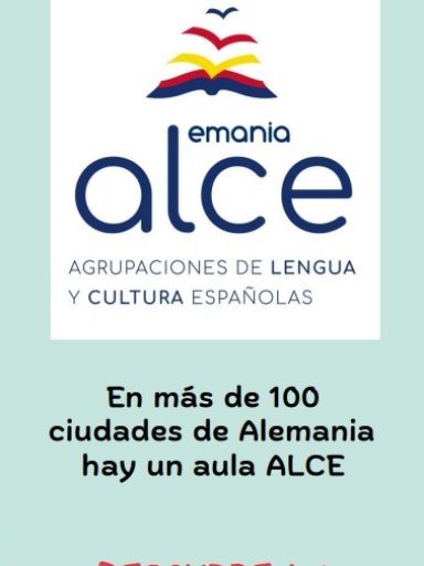 Folleto tríptico ALCE Alemania