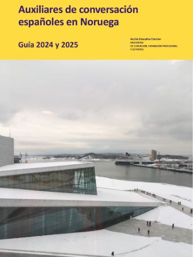 guía de información del programa auxiliares de conversación en noruega