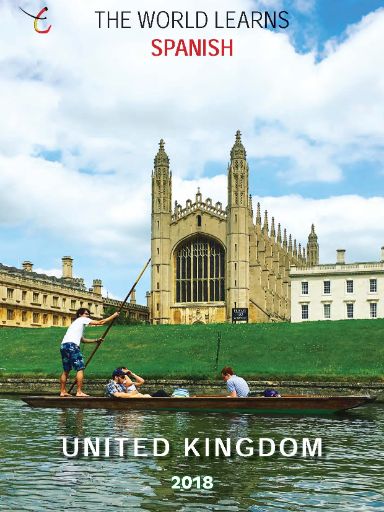 Portada El mundo estudia español Reino Unido 2018