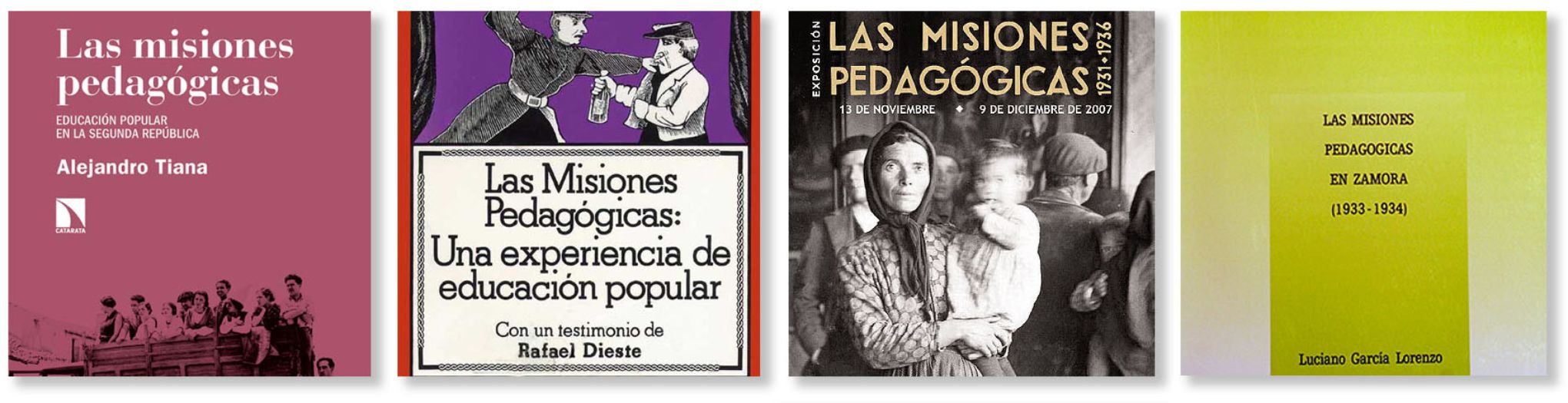 Libros sobre las Misiones Pedagógicas