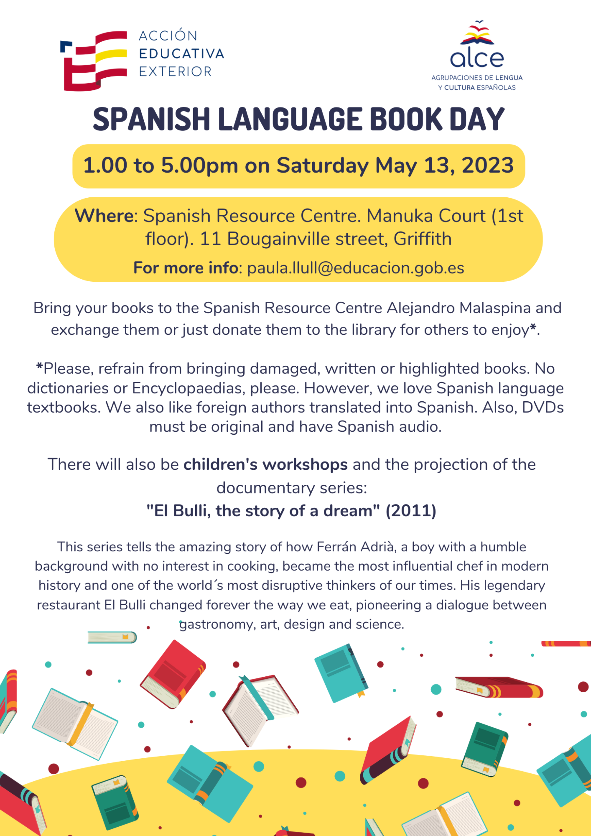 SPANISH LANGUAGE BOOK DAY