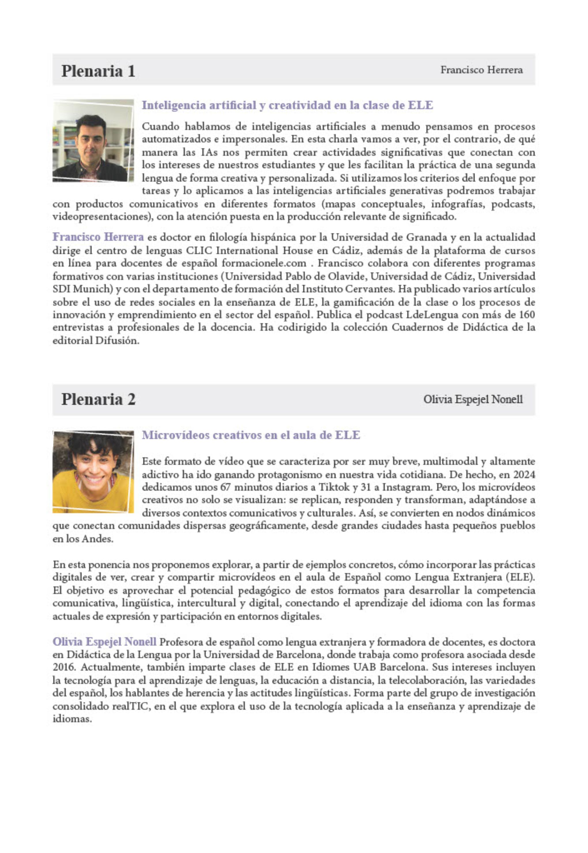 Detalle programa BrusELE 2025