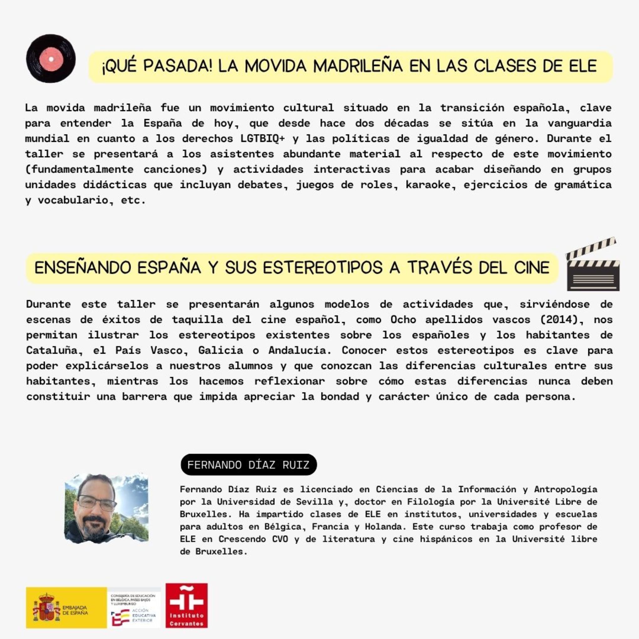 Programa Jornada Didáctica de ELE