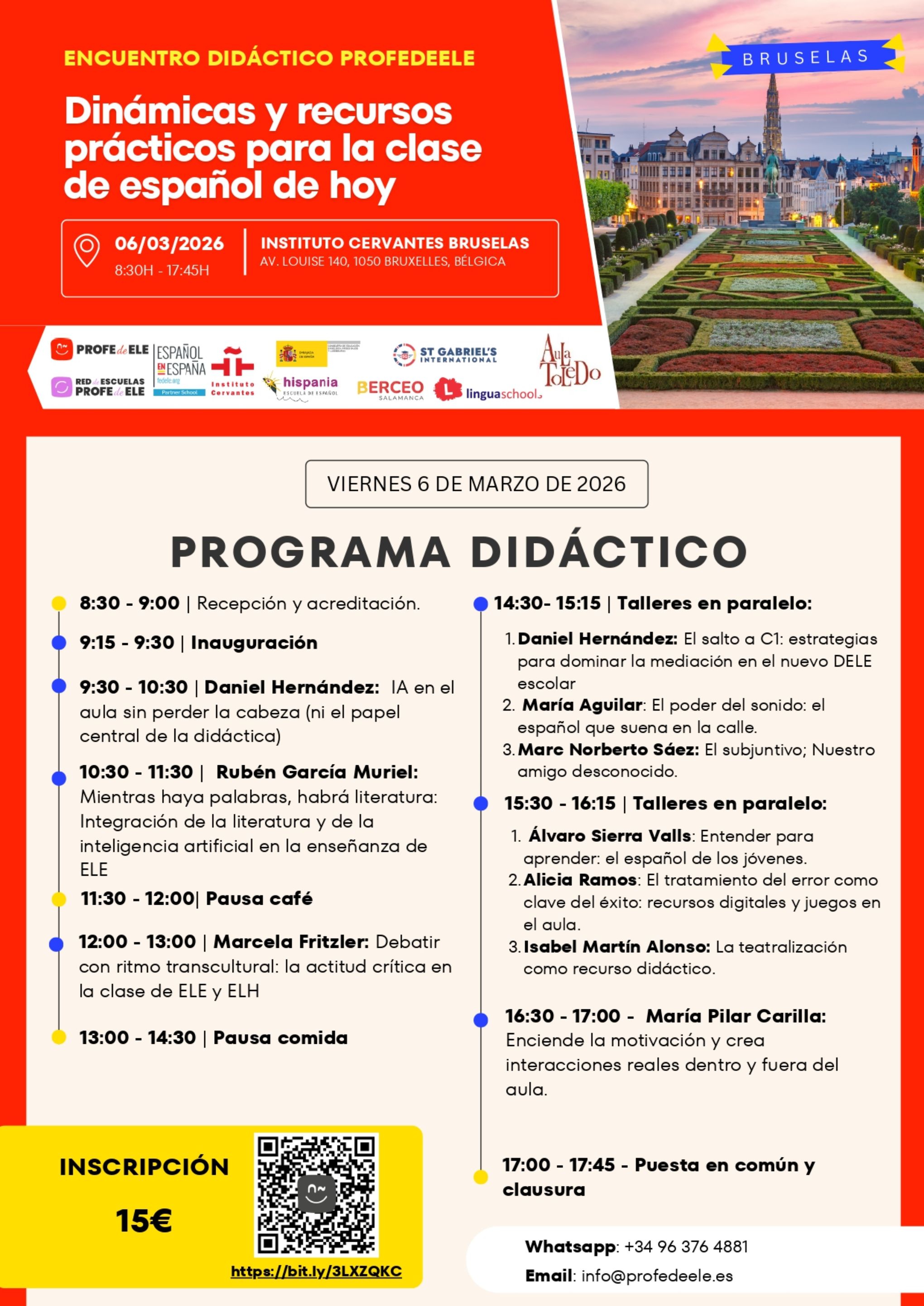 Cartel programa profedeELE