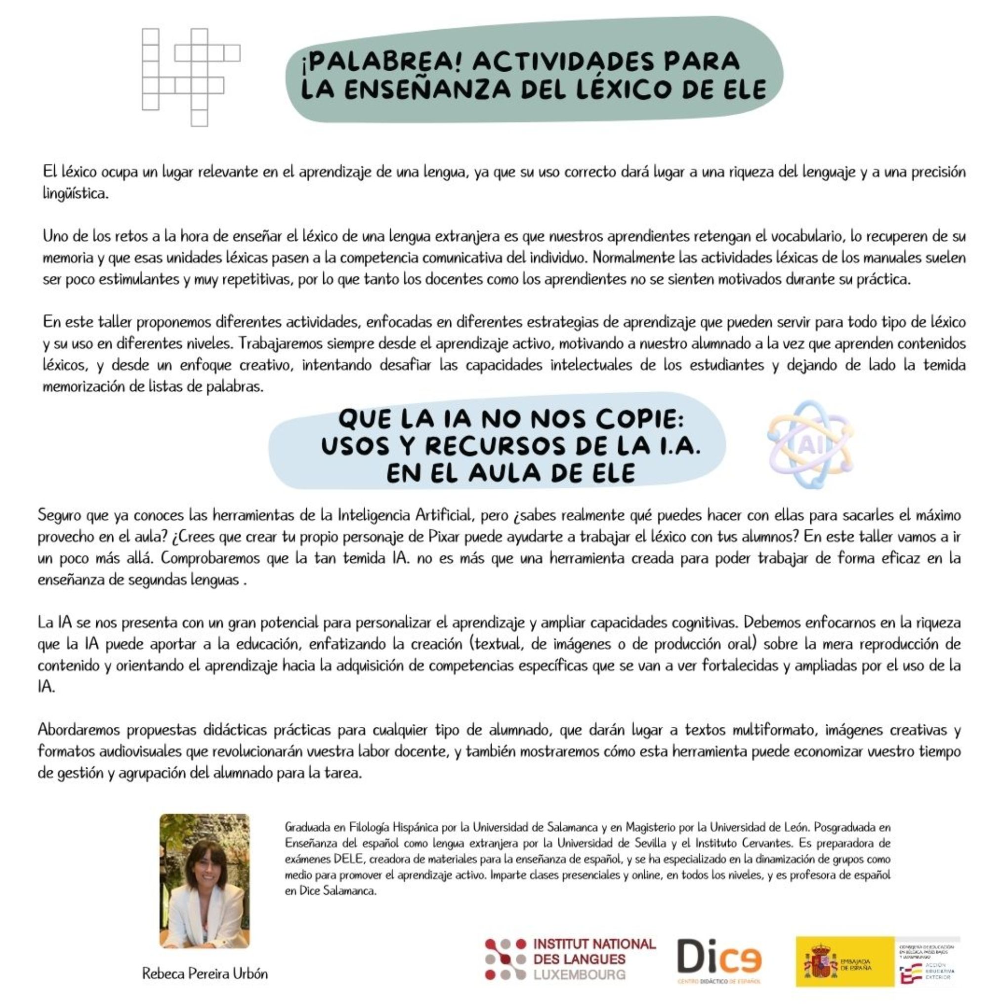 Programa Jornada ELE Luxemburgo