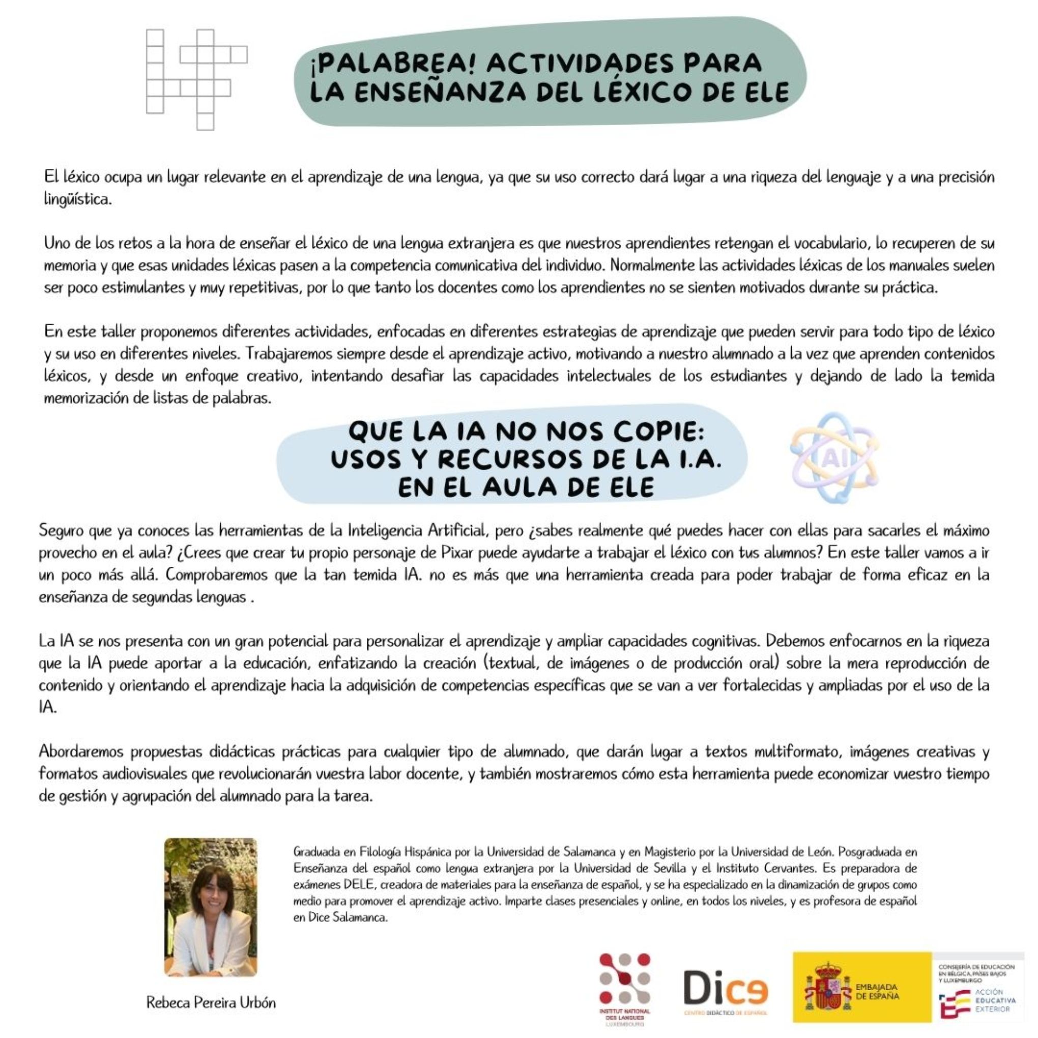 Programa Jornada ELE Luxemburgo