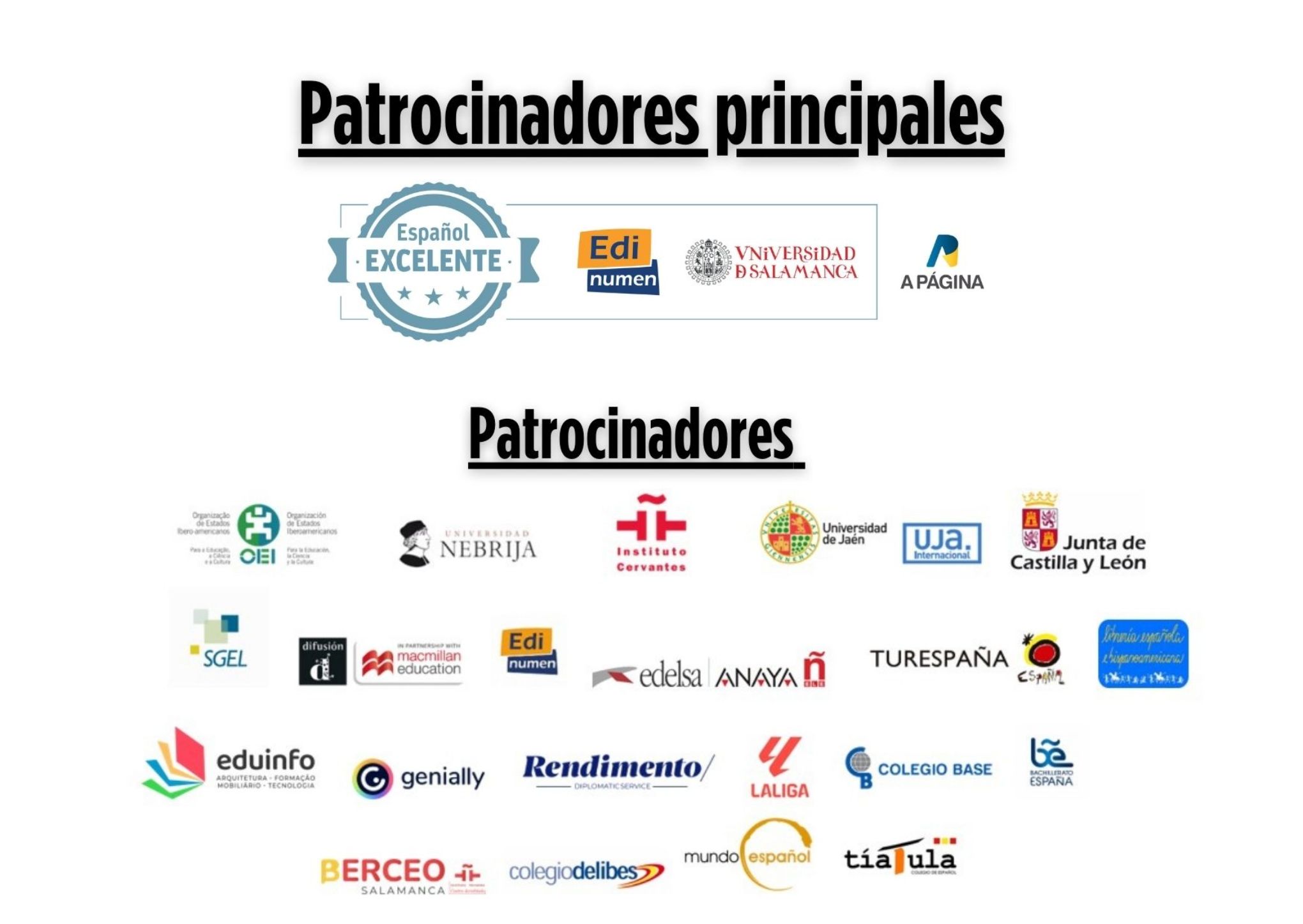 Logos patrocinadores concurso colegio 2022