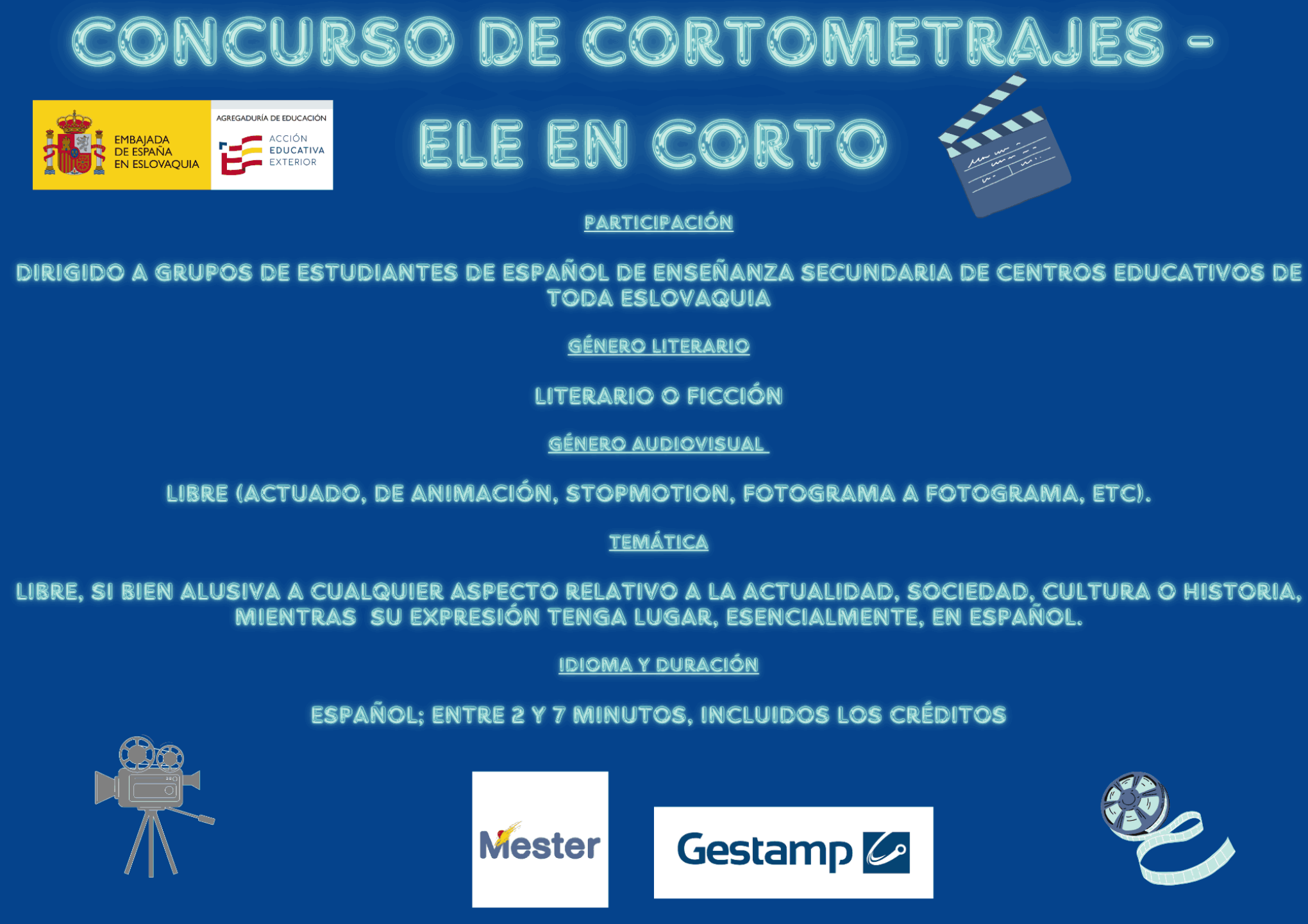 cartel anunciador