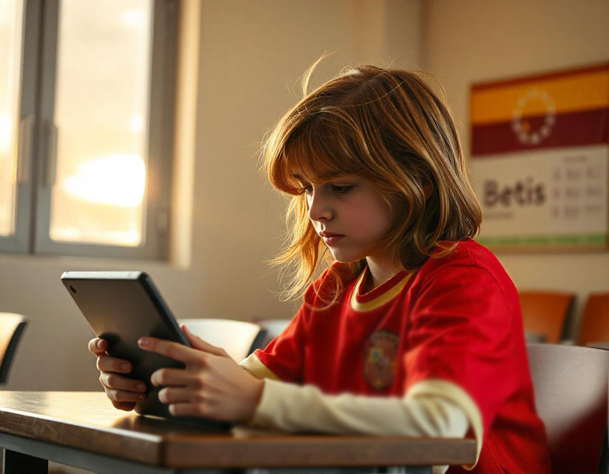 Alumnado disfrutando de eLeo