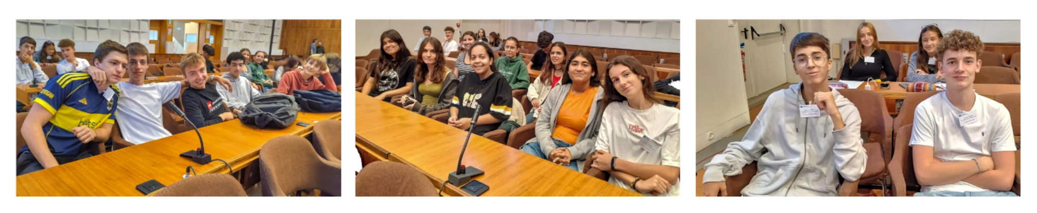Nuestro alumnado en la sede de UNESCO