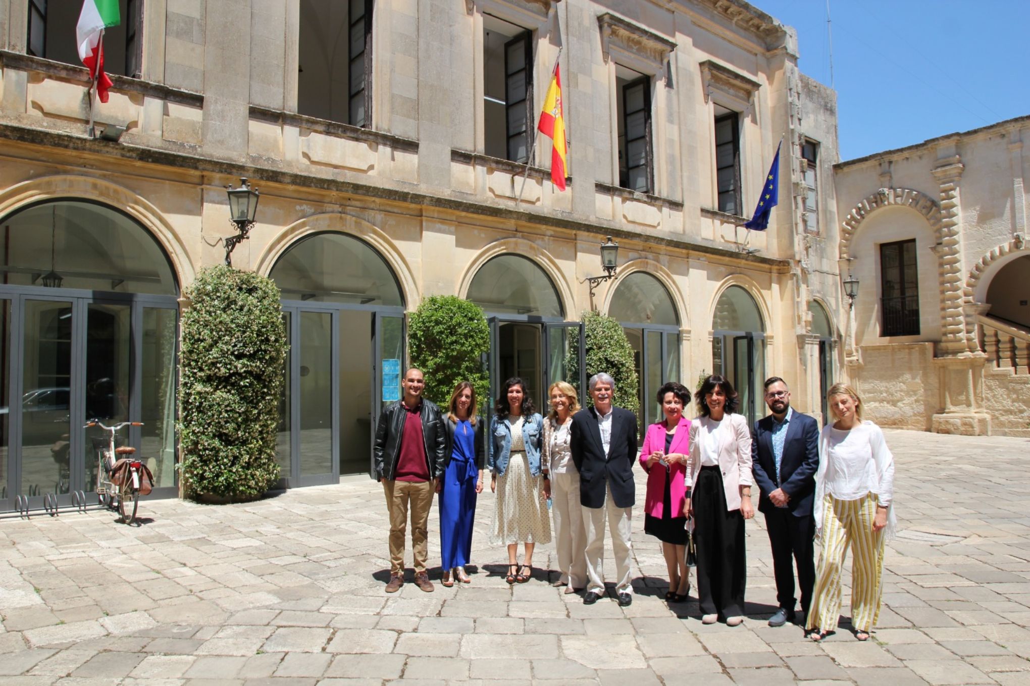 Visita al Liceo Francesca Capece en Apulia