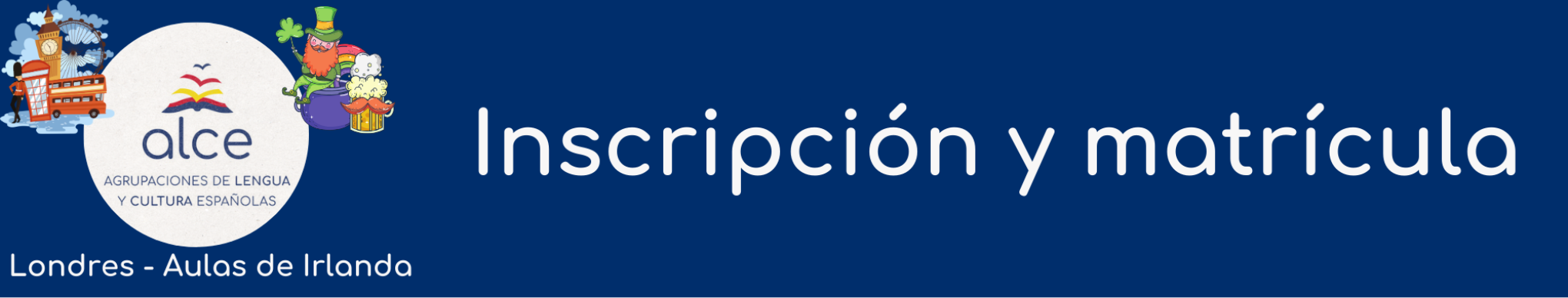 Banner inscripción y matrícula