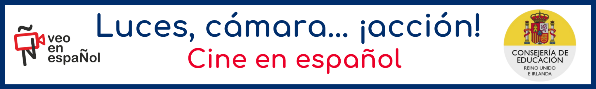 Luces, cámara... ¡acción! - logo