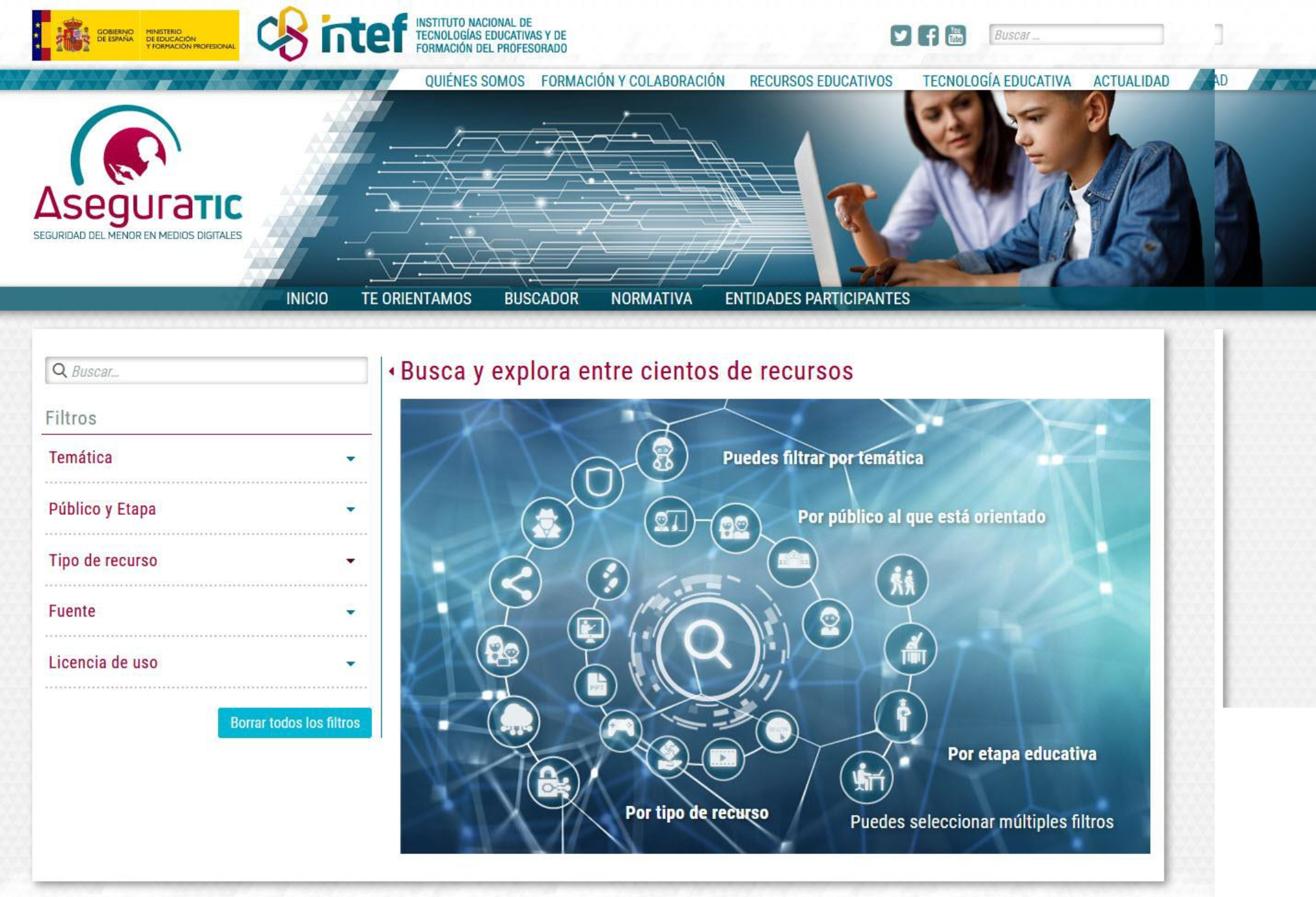 captura de pantalla