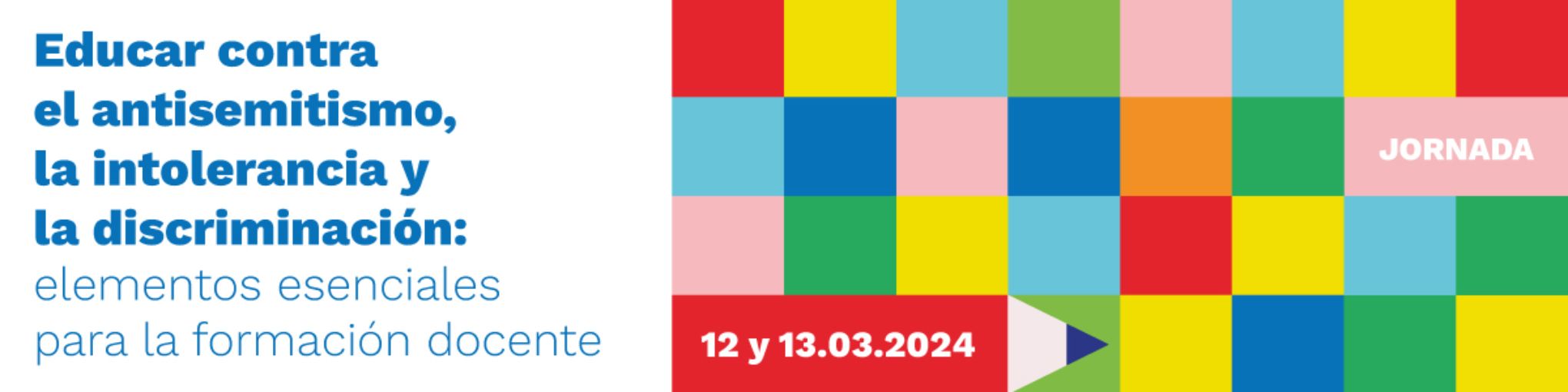 Banner con título de la jornada