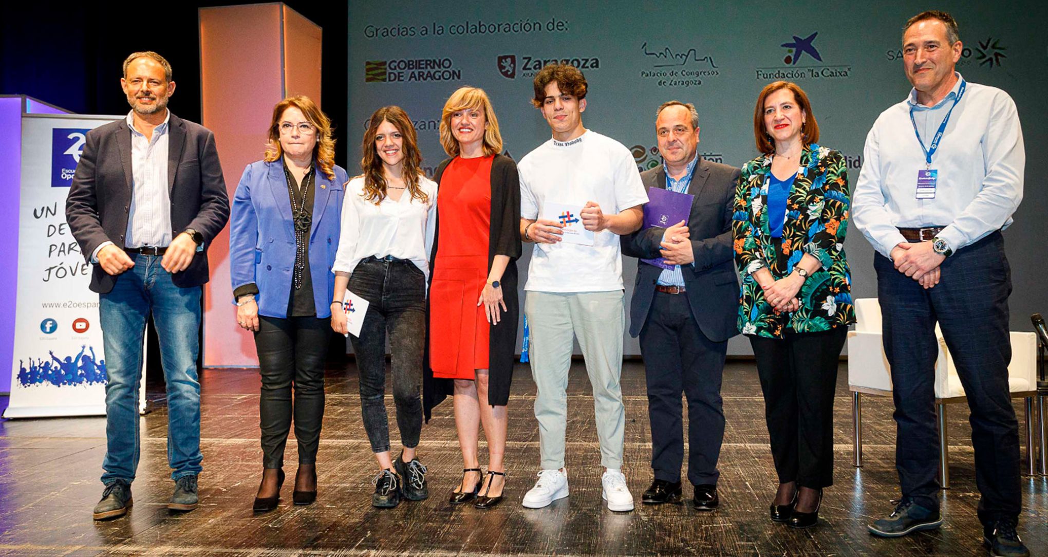 Pilar Alegría en la clausura del VI Encuentro Nacional de Escuelas de Segunda Oportunidad