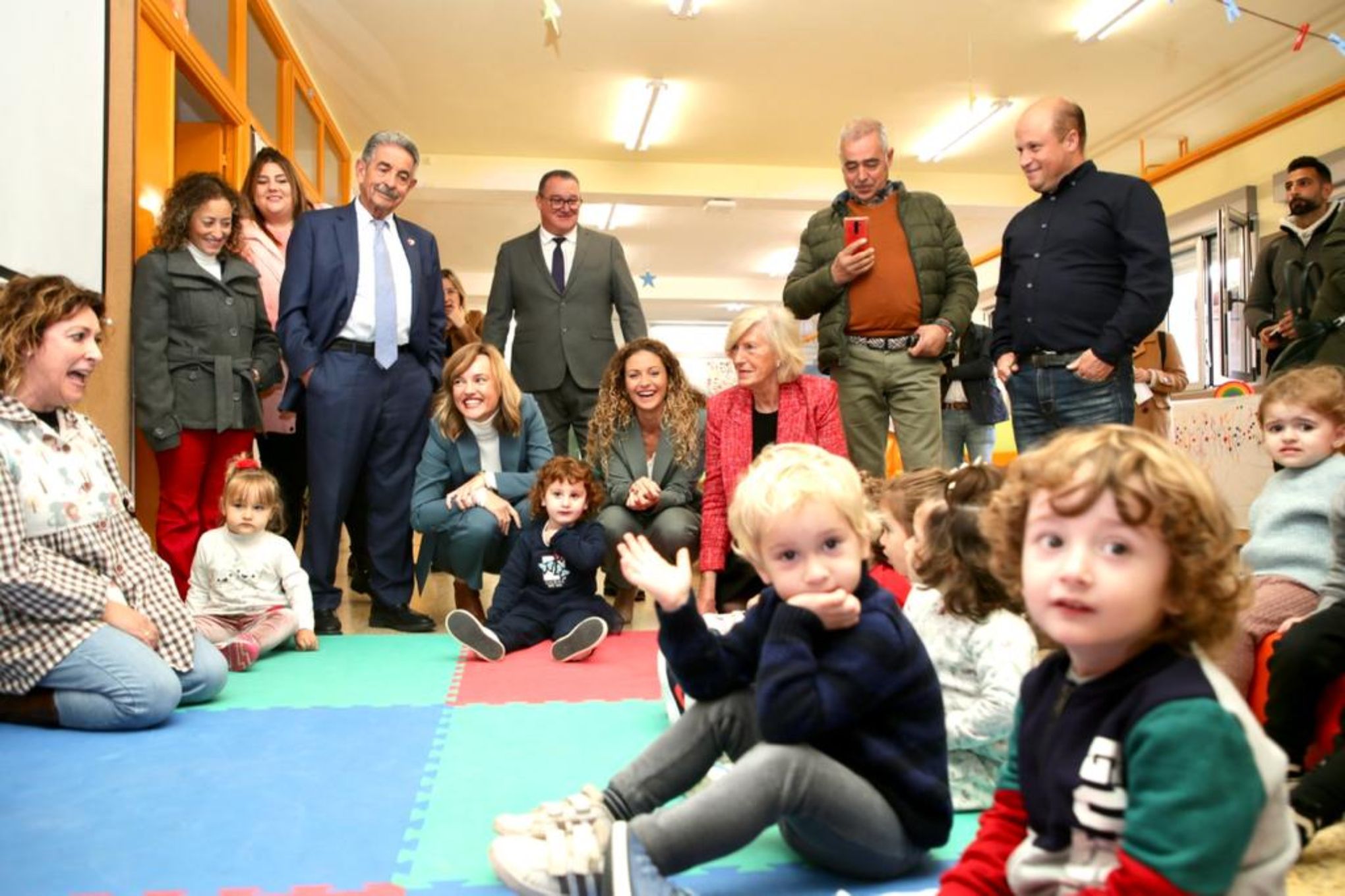 Pilar Alegría visita el CEIP Leonardo Torres Quevedo