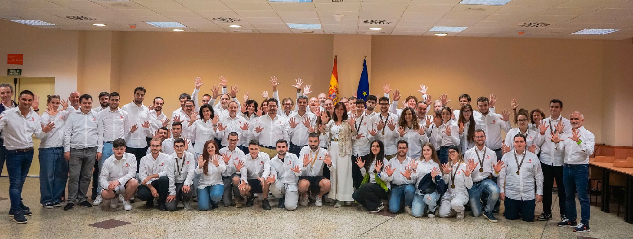 El equipo español participante en los Euroskills 2023