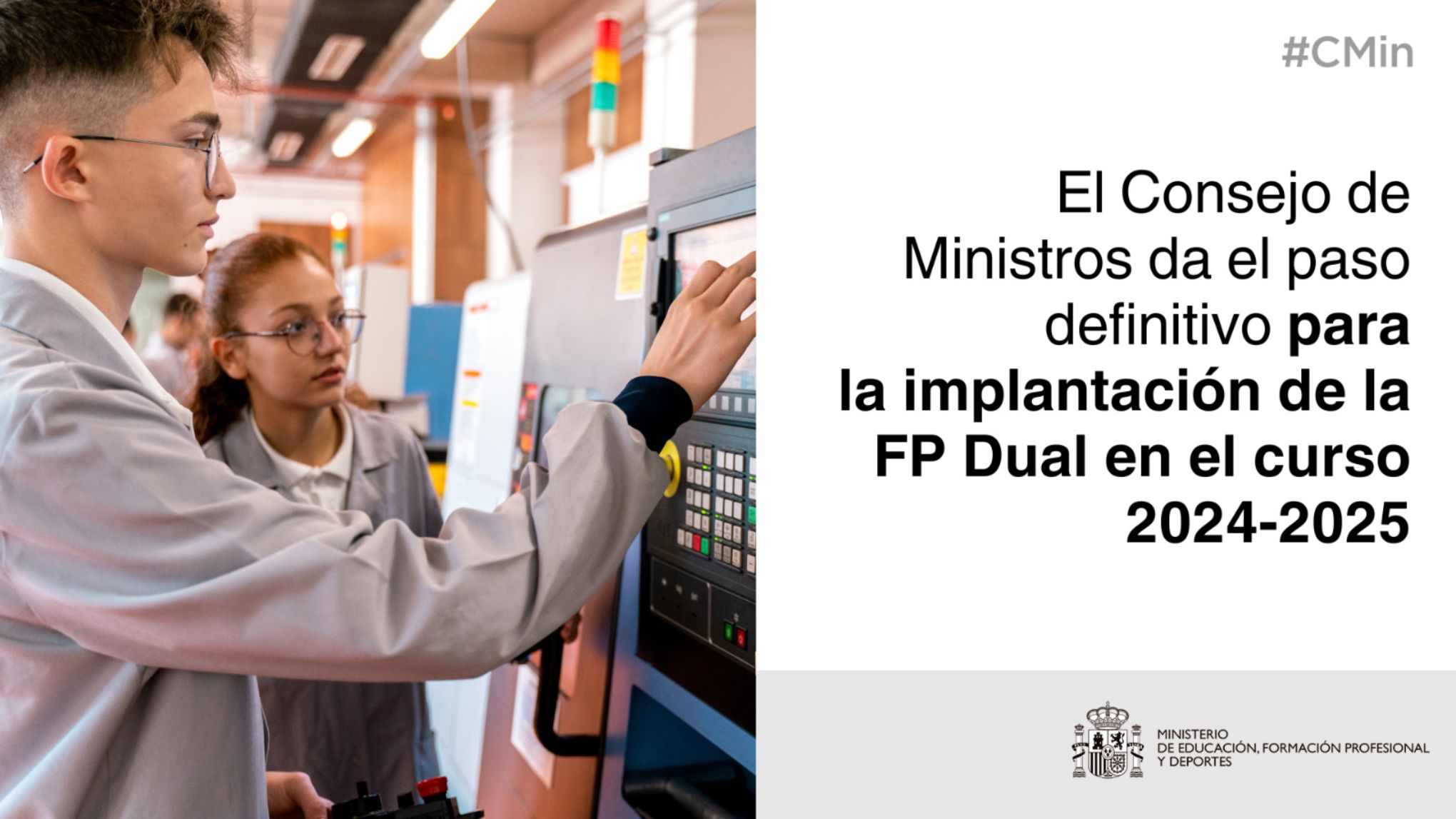 El Gobierno da el paso definitivo para la implantación de la nueva Formación Profesional el próximo curso