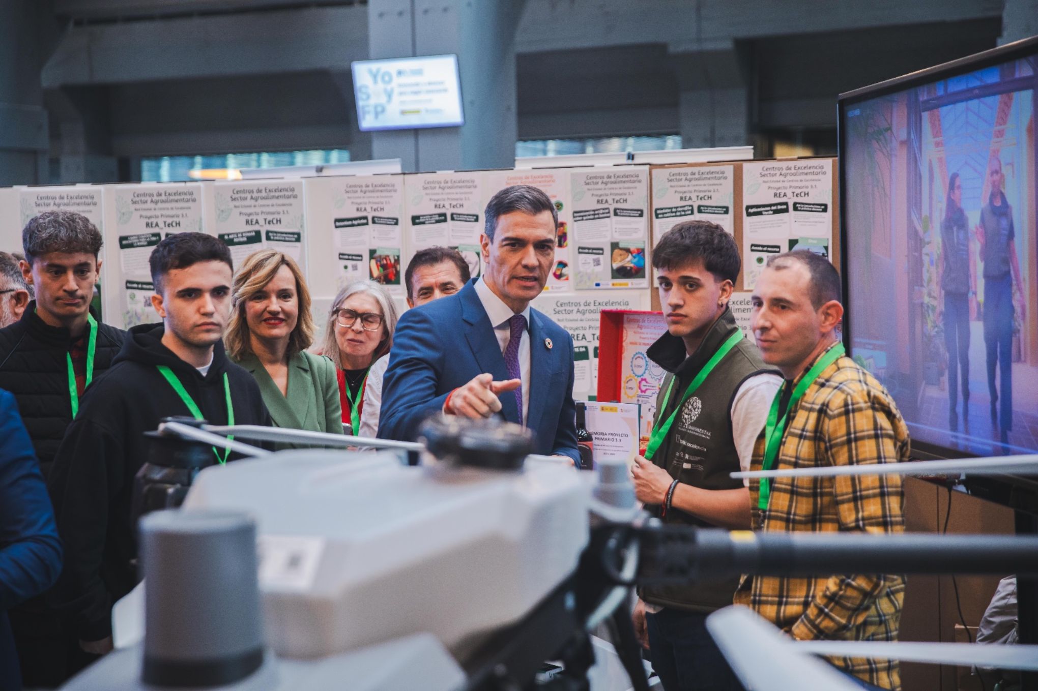 Pedro Sánchez apuesta por "más inversión en educación y en formación" para seguir siendo líderes en crecimiento y en creación de empleo