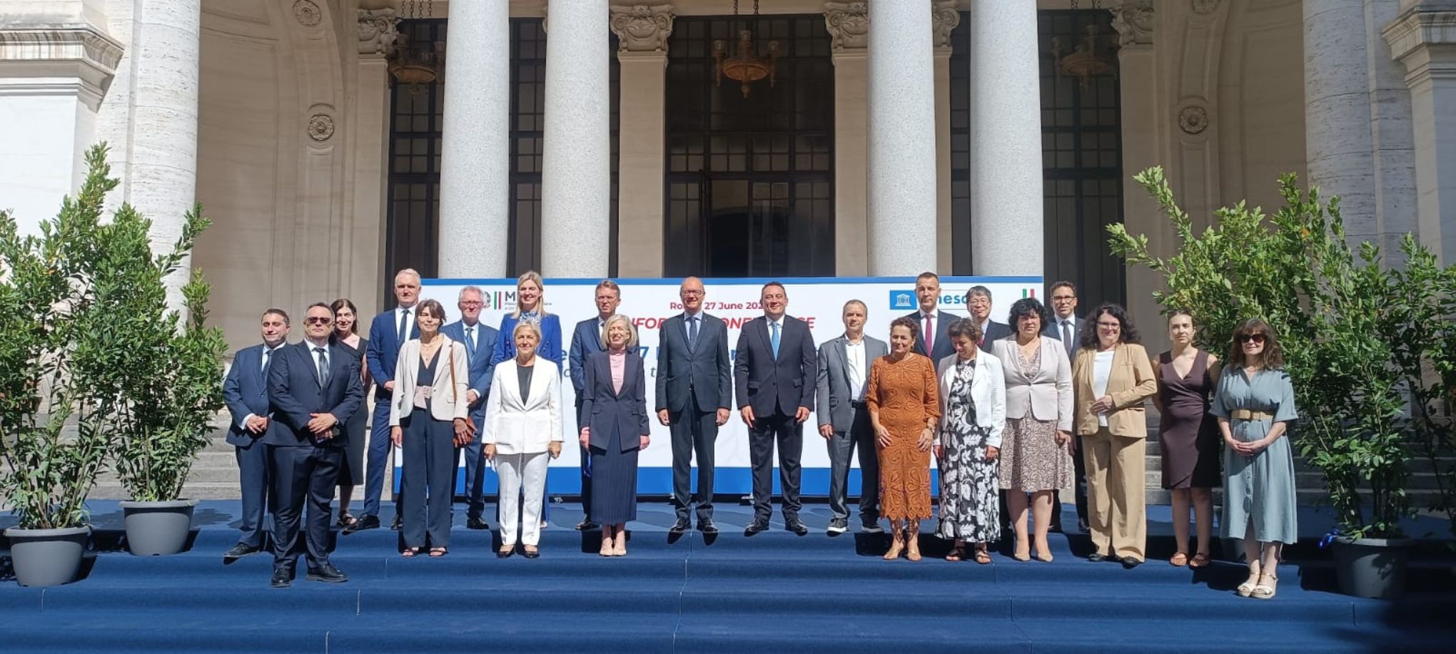 La secretaria general de FP interviene en la Conferencia Informal sobre Educación del G7 y la UE celebrada en Roma