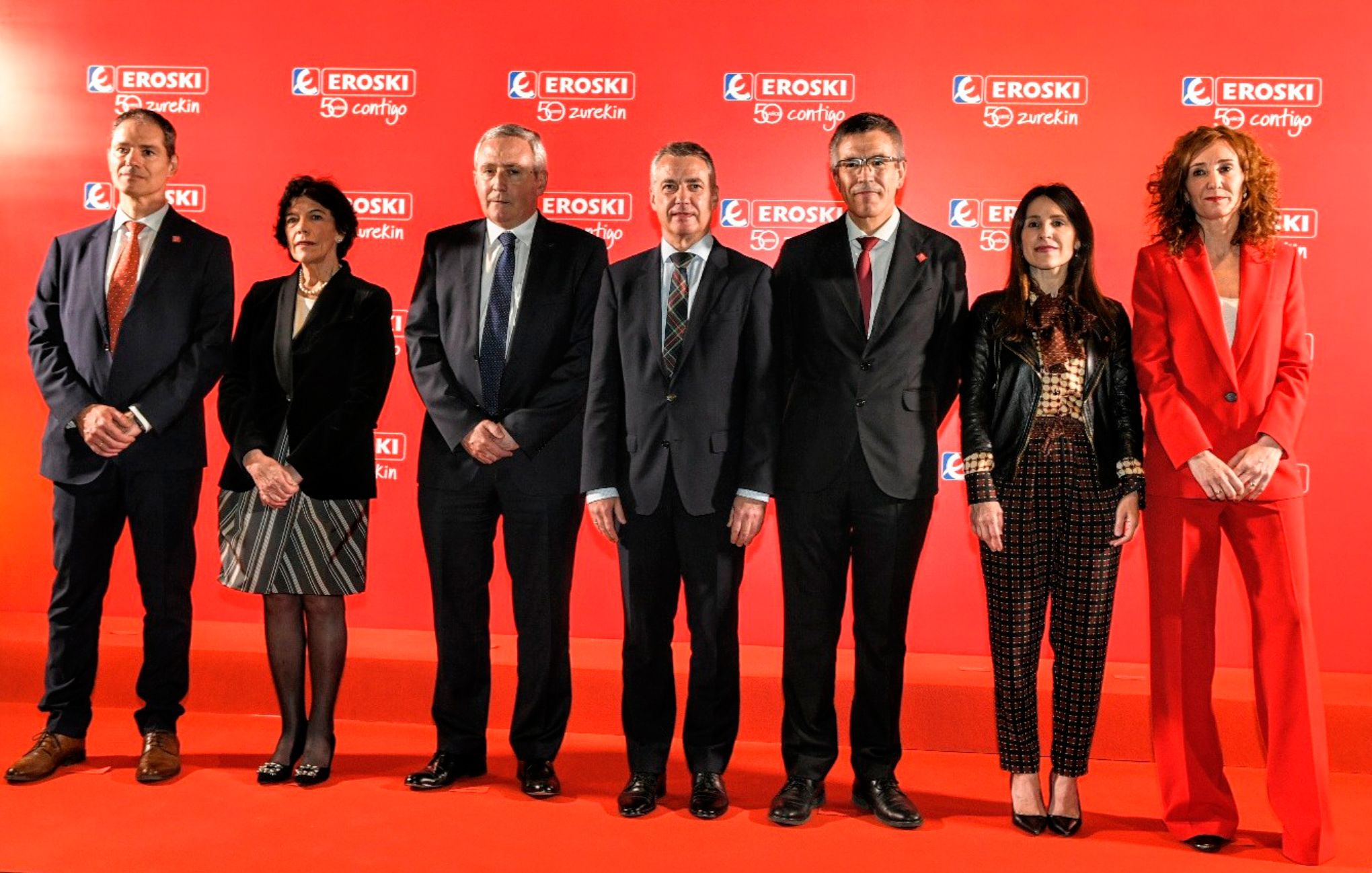 Foto del 50º aniversario de EROSKI