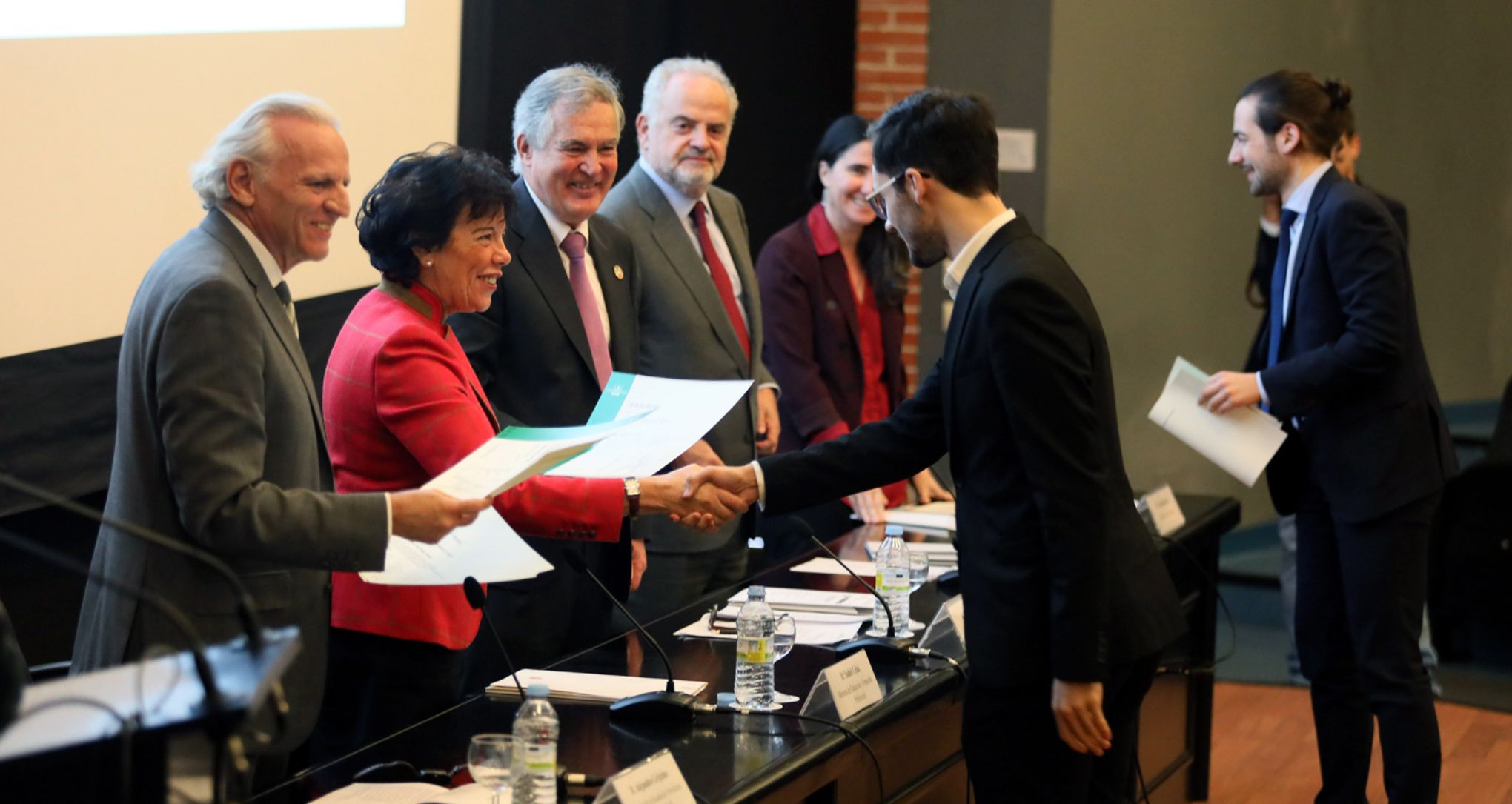 Entrega de diplomas del Máster de la Escuela de Periodismo UAM-El País.