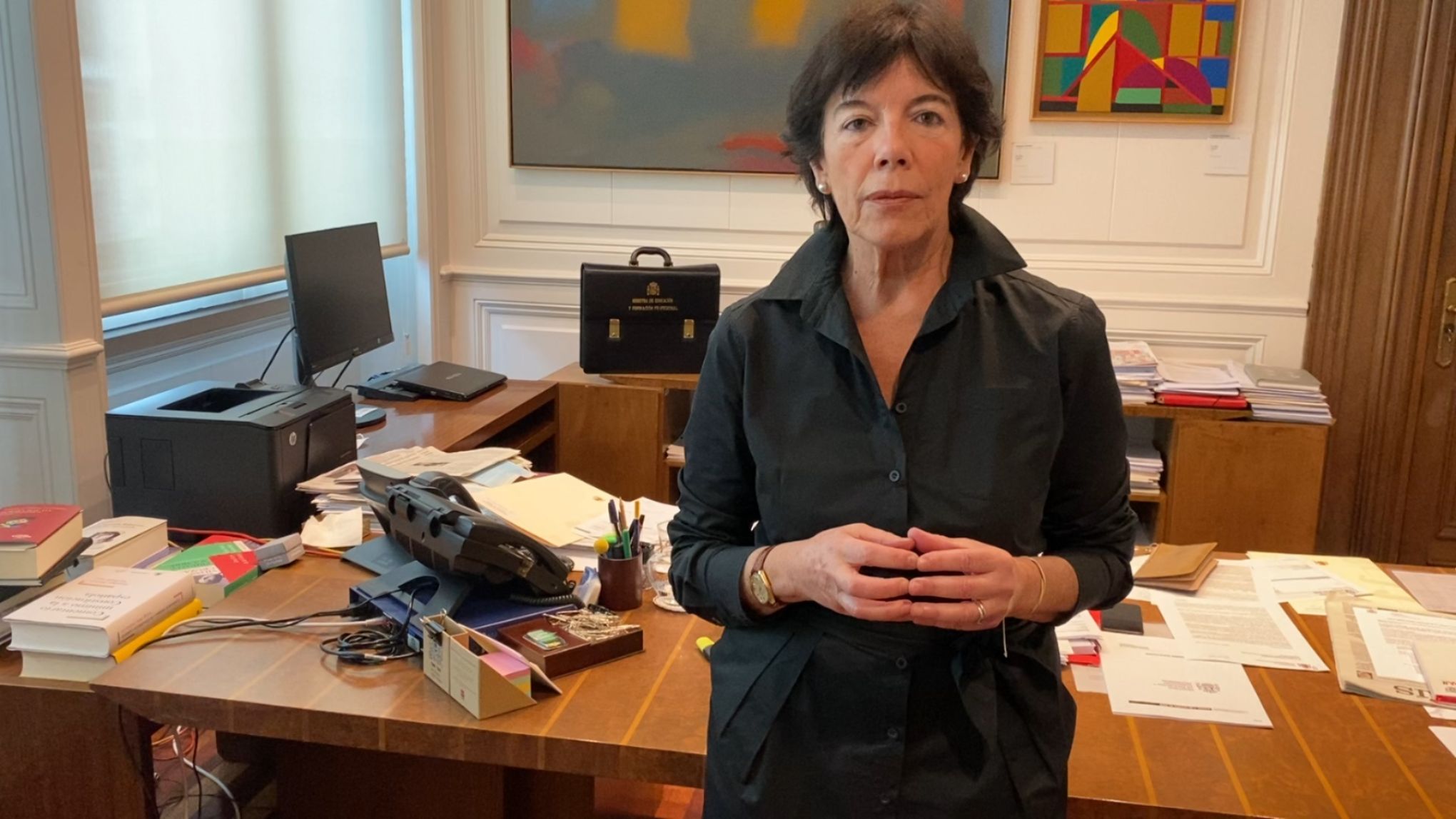 Isabel Celaá, ministra de Educación y Formación Profesional